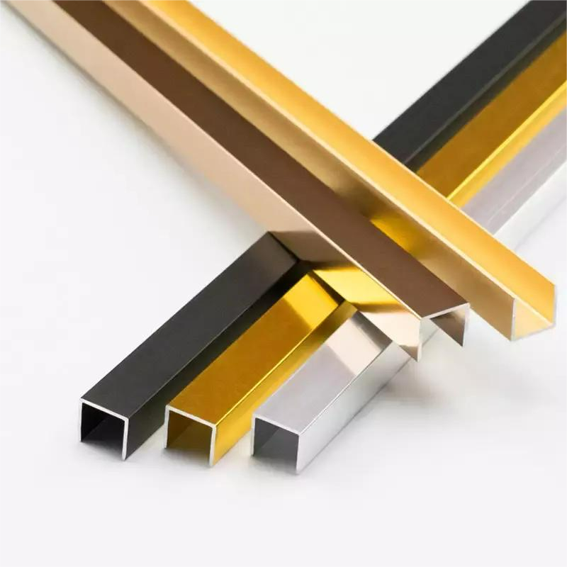 200mm Width Large Aluminum Glass U Channels from China manufacturer