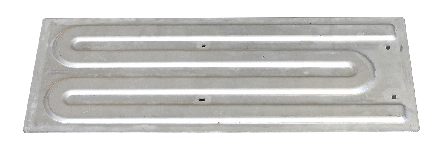Bloque de enfriamiento de aluminio Placa de enfriamiento de batería de soldadura fuerte de aluminio al vacío