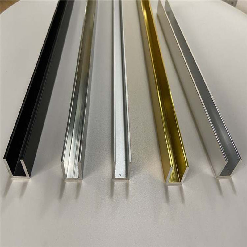 10mm Glass Aluminum U Channels Profiles from China manufacturer METALLI